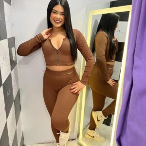 Conjunto Canelado 3D