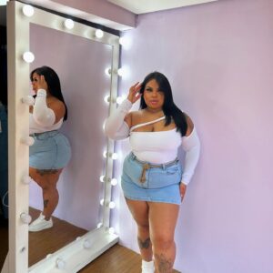 Saia Jeans - PLUS SIZE